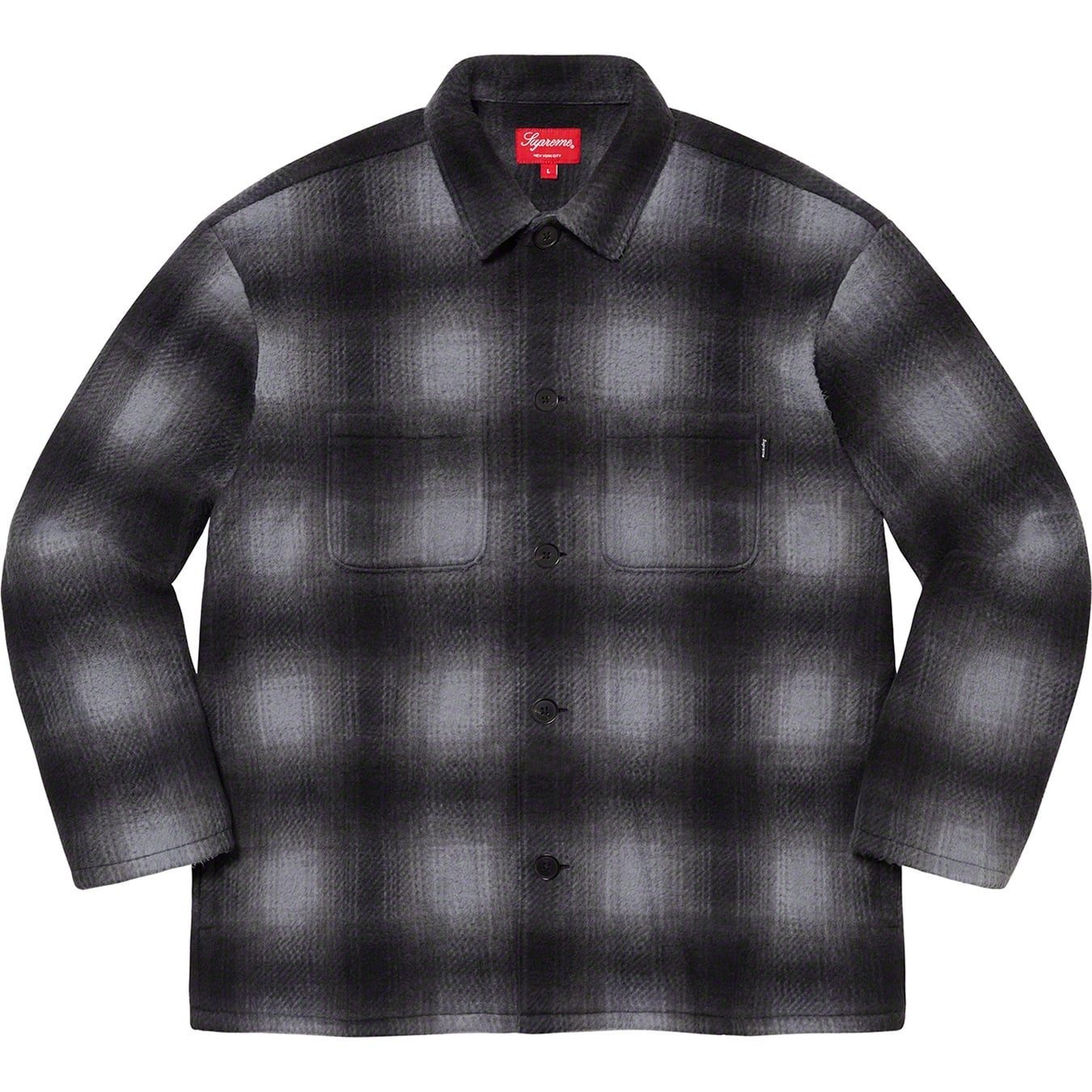 Shadow Plaid Fleece Shirt view 4